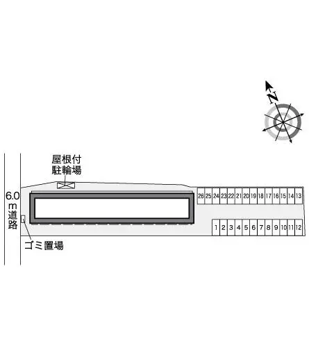 ★手数料０円★伊勢市船江２丁目　月極駐車場（LP）